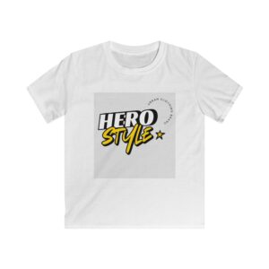 Hero Style Kids Tee - Cool Graphic Shirt for Young Heroes, Birthday Gift, Casual Everyday Wear, Fun Outfit, Youth Apparel